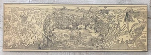 MAP OF THE HOLY LAND : Bernhard von Breidenbach (Breydenbach) - 1486 (Reprint) - Picture 1 of 12