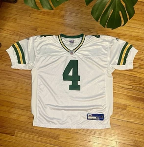 Men’s Size 48 On Field Reebok Brett Favre Green Bay Packers Stitched NFL Jersey - Picture 1 of 9