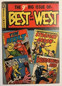 BEST OF THE WEST #9  CLASSIC GOLDEN AGE GHOST RIDER (1952) - Picture 1 of 15