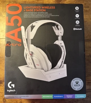 Logitech G Astro A50 Lightspeed Wireless Gaming Headset + Base Station BRAND NEW - Image 1 of 2