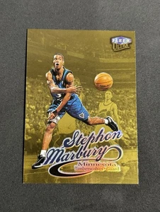 Stephon Marbury 1998-99 Fleer Ultra GOLD Medallion *STUNNING 90’s Insert!*SHARP! - Picture 1 of 4