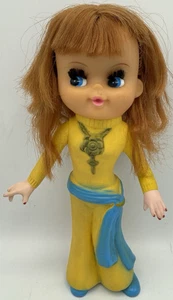 Muñeca de juguete Mattel Lucky Locket Kiddles Kologne madreselva vintage 1970 - Imagen 1 de 5