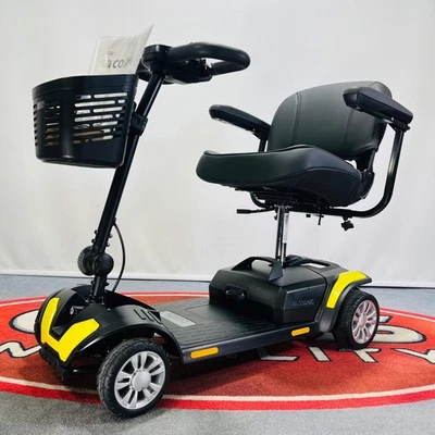 2024 Ex-Demo X-Go Cosmic Boot Portable Mobility Scooter Buggy (Mustard Yellow) - Image 1 of 4