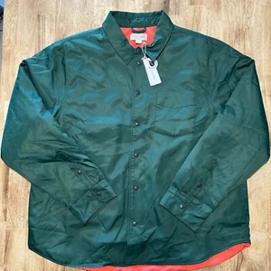 Outerknown Nylon Shirt Jacket Mens Size XL Green OK Origin Shacket Kelly Slater - Picture 1 of 4