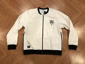 Adidas Basketball TMac Tracy McGrady Weiß Bomberjacke Herren 3XL AH6801 Selten  - Bild 1 von 6