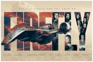 Firefly Serenity TV Show Film Poster Cast Collage Tribut Bildende Kunst Druck - Bild 1 von 1