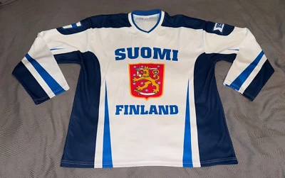 Team Finland Soumi Men's Hockey Jersey size XL - Image 1 of 4
