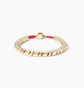 ROXANNE ASSOULIN GOLD WAVE BRACELET - Picture 1 of 4