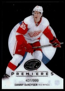 2013-14 UPPER DECK ICE ROOKIE PREMIERES Danny DeKeyser Rookie 431/999 Detroit