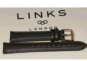 Links Of London Narrative Watch Strap Brown Genuine Leather 20 mm Brand New  - Picture 1 of 4