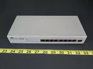 ATI Allied Telesyn FS708 10 Base-T 100 Base-TX 8 Port Fast Ethernet Switch - Picture 1 of 12