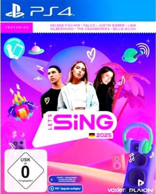 RAVENSCOURT Let's Sing 2025: Deutsche Version - PS4 / PlayStation 4 - Neu & OVP - Deutsche