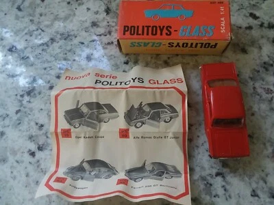 Politoys OPEL KADETT купе No 79 (волокно) стекло, красный, оригинальная коробка, OB - Изображение 1 из 4