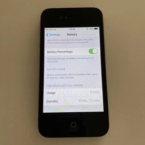 Apple iPhone 4S - 16GB - Black A1387 Good Battery - Picture 1 of 10