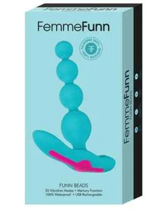 Femme Funn Beads Vibrating Anal Beads Massager  Silicone Rechargeable Vibrator - Picture 1 of 7