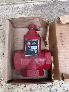 Nueva válvula de control de flo Bell & Gossett 107034, SA-3/4" NPT - Imagen 1 de 5
