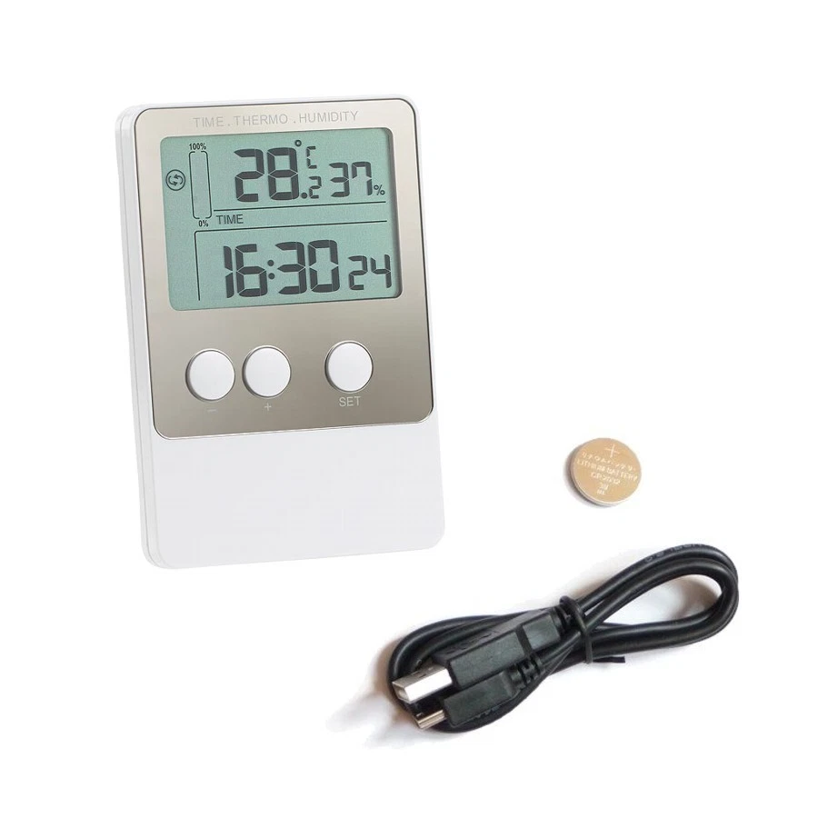 Temperatur Luftfeuchte Datenlogger mit Display Klimadaten USB Klimadaten Feuchte - Bild 1 von 1