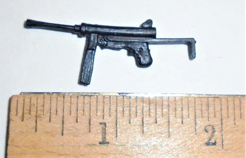 REMCO SGT ROCK / BAD GUYS  Action Figure Accessory 1982         Sub Machine Gun Cover