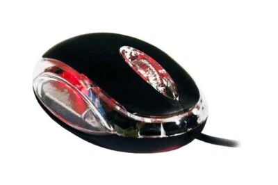 LED USB Wired Optical Mouse Compact Size - Image 1 of 4