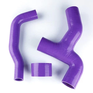 Tubo en Y para 00-06 Subaru WRX GDB VER 7-9 Forester Silicona Intercooler Turbo Manguera - Imagen 1 de 12