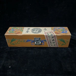 Collection Old Qing Dynasty Museum Qian Long Palace Painting Scroll with Box - Picture 1 of 8