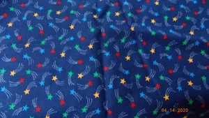 Little Shooting Stars fabric 3/4 yard - Picture 1 of 1