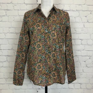 NWT J Crew Perfect Shirt Liberty Little Marquess Size 6 Floral - Picture 1 of 8