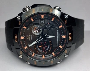 CASIO EQW-M1100 Edifice Wave Ceptor Tough Solar Funksolaruhr schwarz - Bild 1 von 12