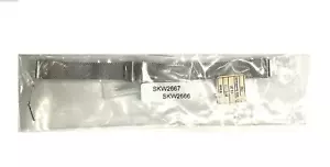 Skagen SKW2666 SKW2667 Stainless Steel Silver Plated Mesh Watch Strap - Picture 1 of 3