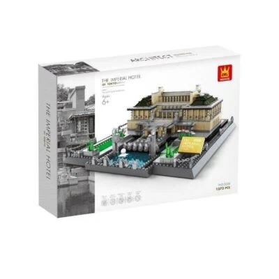 Wange Authentic The Imperial Hotel Of Tokyo  Building Block Set 1373 pcs 5226 - Image 1 of 4