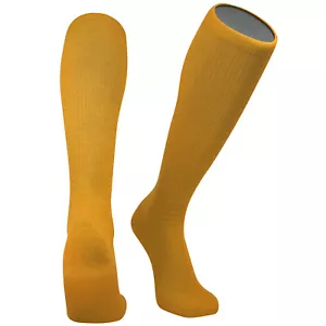 Mk Socks All Sport Knee High Long Baseball Football Tube Socks, Athletic Gold - Picture 1 of 1