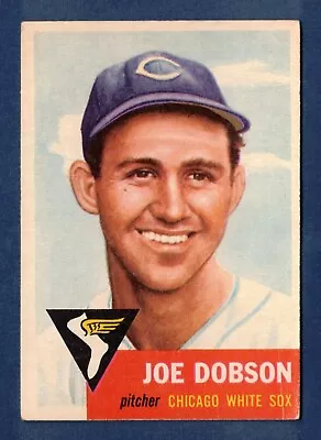 1953 Topps Joe Dobson #5 Chicago White Sox VG+ - Image 1 of 2