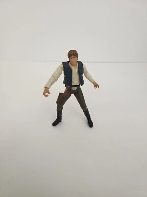 Фигурка Star Wars 2001 HAN SOLO Endor Raid Quick Draw 3,75 дюйма - Изображение 1 из 4
