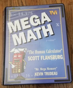Mega Math Cassettes & Video, Flansburg Human Calculator Good Condition - Picture 1 of 3