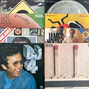 8x Lot BOB JAMES Heads Touchdown One BJ4 12 Lucky Seven Sign Scarlatti 8LP - Imagen 1 de 13