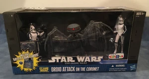 2011 Star Wars The Clone Wars Droid Attack on the Coronet 3.75 ToysRus Excl NISB - Picture 1 of 13