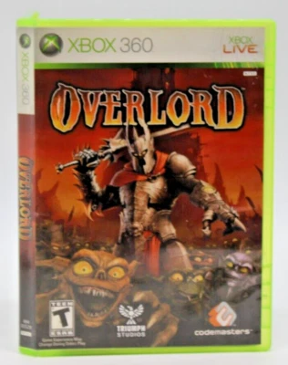 Overlord Xbox 360 CIB w/map disc is 100% scratch free! - Image 1 of 4