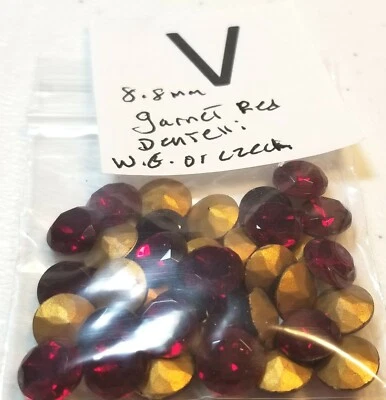 De colección Cristal Vidrio 9mm 10mm Estrás Punta Checo WG y Joyería Swarovski 2026 Foto 1 de 2