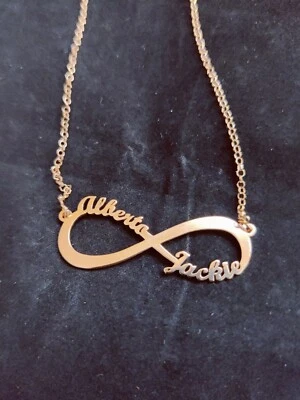 Collar My Name "Alberto&Jackie" Infinity Rose GP SS 16" (13120) Foto 1 de 4