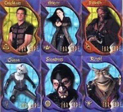 FARSCAPE - Series 2  Preview Promo Card Set  AU1 TO AU6  6 CARDS FACTORY SEALED  - Image 1 of 2