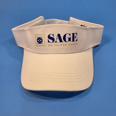 Sage On Palmer ранчо белый регулируемый ремень назад козырек шляпа крышка от Hit - Изображение 1 из 4