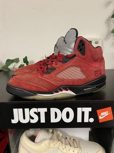 Nike Air Jordan 5 Retro Raging Bull Rojo Hombre 10.5 DD0587-600 Tenis 2021 - Imagen 1 de 9