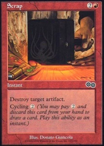 Scrap - Urza's Saga #213/335 MTG Magic The Gathering - Image 1 of 1