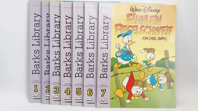 ehapa Barks Library special Fähnlein Fieselschweif - Band 1-7 komplett 1. Aufl. - Bild 1 von 4