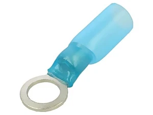 10X R06B6 cable lug: ring M6 Ø: 6.4mm 1.5-2.5mm2 crimp connection blue NINIGI - Picture 1 of 1