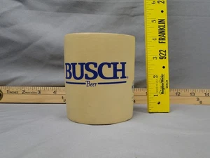 Porta bibite vintage Busch in schiuma di birra Koozie Koolie - Foto 1 di 8