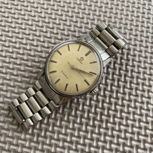 Omega Geneve Manual Watch 33mm Silver Case Non Working For Parts Junk Condition - Picture 1 of 6