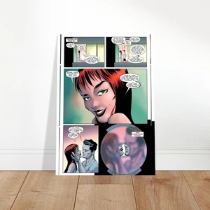 Mary Jane Comic Panel Poster - Spider-Man Romance Art - Bild 1 von 11