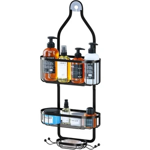 Bathroom Hanging Shower Organizer, Over Head Shower Caddy Shower Storage Rack... - Picture 1 of 7