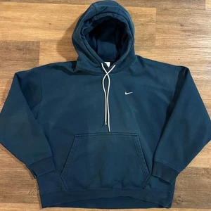 Nike Solo Swoosh Hoodie Sweatshirt blau türkis XL - Bild 1 von 7